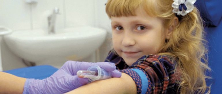 Specifika odběrů krve u dětí